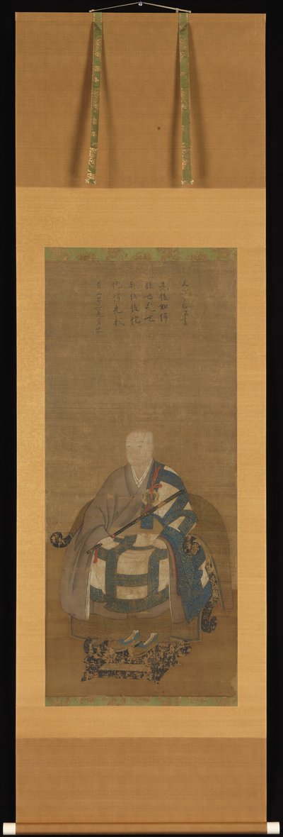 Ritratto di Kyuzan Soei, XVII secolo da Unbekannt