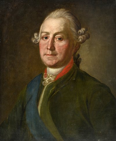 Ritratto di Lev Alexandrovich Naryshkin, 1733-1799, seconda metà del XVIII secolo da Unbekannt