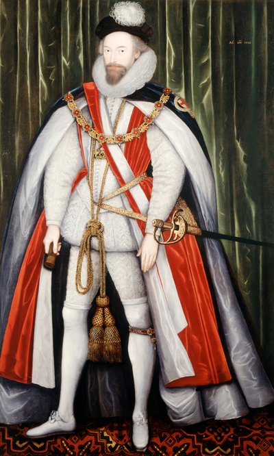 Ritratto di Lord Thomas Howard di Walden, 1° Conte di Suffolk, 1598 da Unbekannt