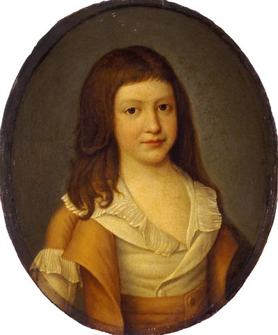 Ritratto di Louis-Charles, Principe Reale di Francia 1785-1795, primi anni 1790 da Unbekannt
