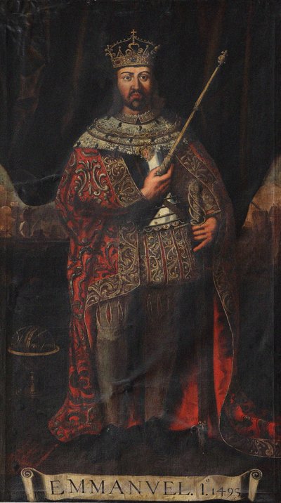 Ritratto di Manuele I del Portogallo da Unbekannt
