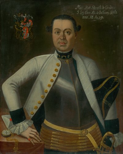 Ritratto di Marcus Horváth-Stančič da Unbekannt