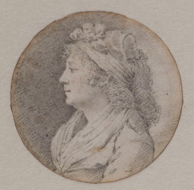 Ritratto di Maria Luisa di Savoia, Principessa di Lamballe da Unbekannt