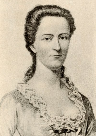Ritratto di Mrs. Mary Faneuil di Boston, regno di Giorgio II, c1760 da Unbekannt