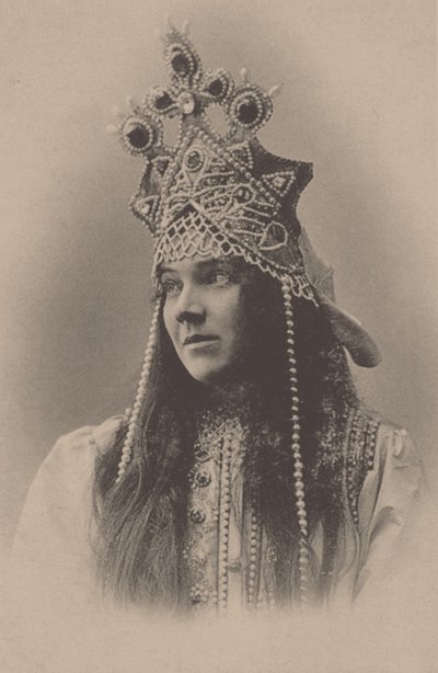 Ritratto di Nadezhda Ivanovna Zabela-Vrubel come Marfa nell