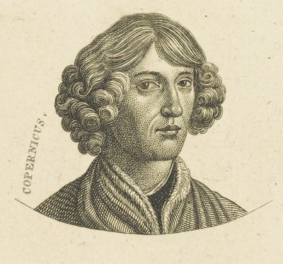 Ritratto di Nicolaus Copernicus 1473-1543, c. 1830-1840 da Unbekannt