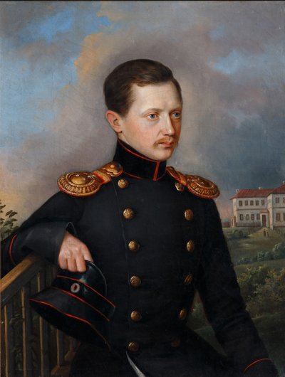 Ritratto di Nikolai Semyonovich Korsakov da Unbekannt