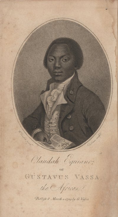 Ritratto di Olaudah Equiano noto come Gustavus Vassa da Unbekannt
