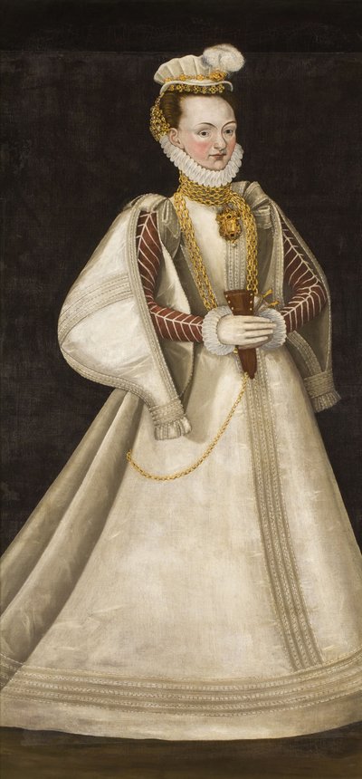 Ritratto di Perchta di Rosenberg 1425-1476 da Unbekannt