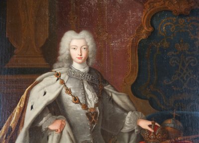 Ritratto di Pietro II, c1728 da Unbekannt