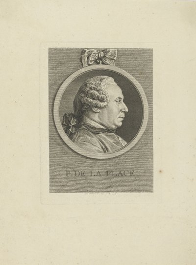 Ritratto di Pierre-Antoine de La Place da Unbekannt