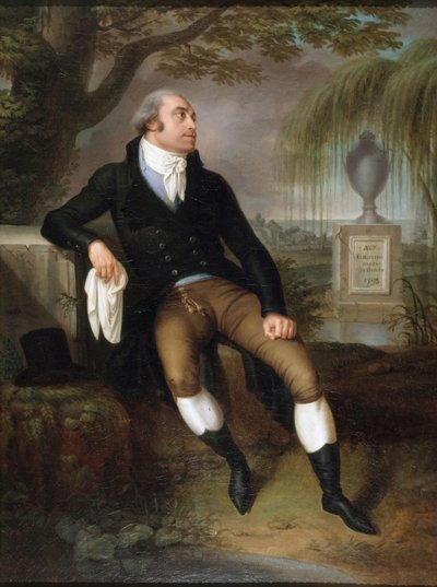 Ritratto di Pierre Victurnien Vergniaud 1753-1793 da Unbekannt