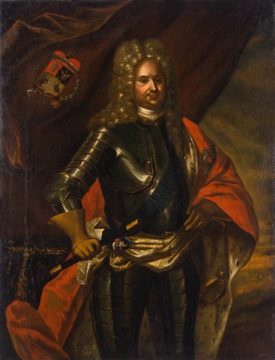 Ritratto del Principe Anikita Ivanovich Repnin 1668-1726, 1724 da Unbekannt