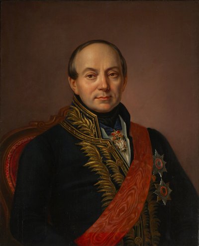 Ritratto del principe Platon Alexandrovich Shirinsky-Shikhmatov da Unbekannt