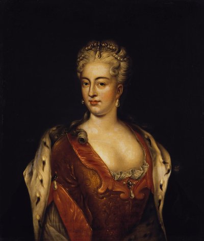 Ritratto della principessa Charlotte Christine di Brunswick-Wolfenbüttel, moglie dello zarevic Aleksej di Russia da Unbekannt
