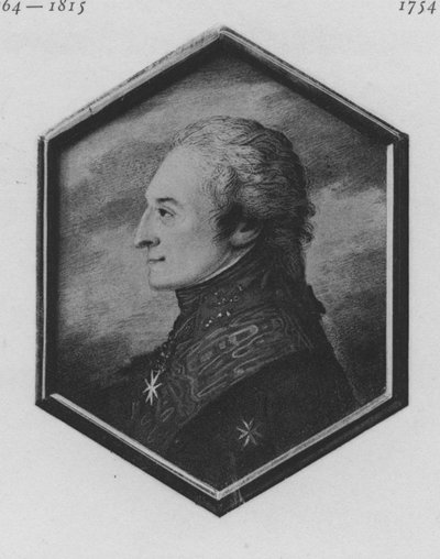 Ritratto di Pyotr Alexandrovich Talyzin da Unbekannt
