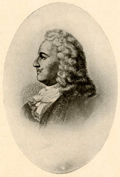 Ritratto di Sieur de La Salle, che mostra il costume francese della sua epoca, c1660-1680, 1937 da Unbekannt