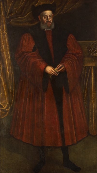 Ritratto di Sigismondo I di Polonia 1467-1548, XVII secolo da Unbekannt