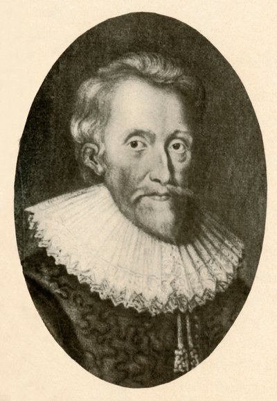 Ritratto di Sir Edwin Sandys, con colletto abbassato, c1560-1570, 1937 da Unbekannt
