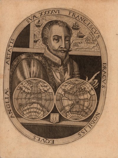 Ritratto di Sir Francis Drake, 1596 da Unbekannt