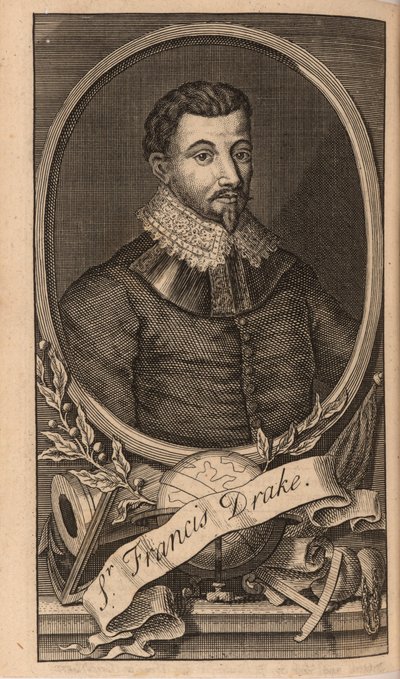 Ritratto di Sir Francis Drake, 1741 da Unbekannt