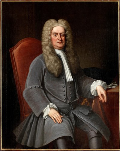 Ritratto di Sir Isaac Newton da Unbekannt