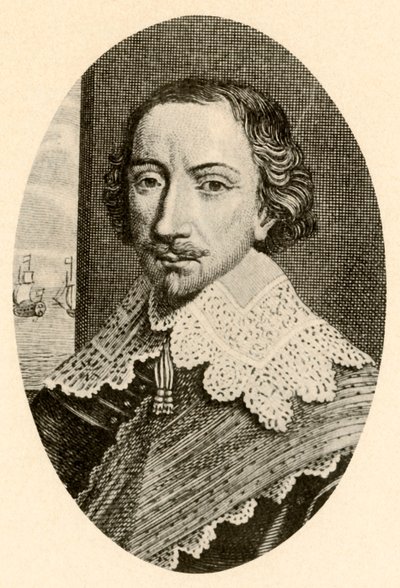 Ritratto di Sir John Pennington, in armatura inglese con colletto Vandyke, c1610-1630, 1937 da Unbekannt