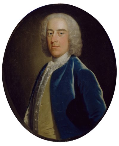 Ritratto di Sir Lister Holte 1720-70, 5° baronetto, 1750-1770 da Unbekannt