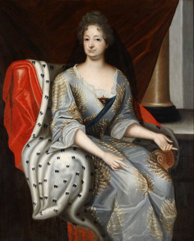 Ritratto di Sofia del Palatinato 1630-1714, Elettrice di Brunswick-Lüneburg, ca 1690 da Unbekannt