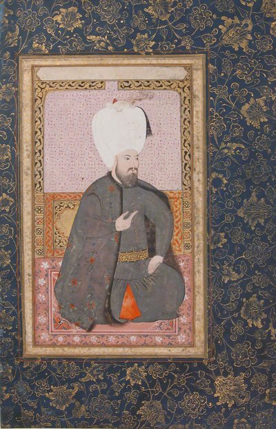 Ritratto del sultano Ahmet I da Unbekannt