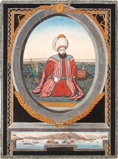Ritratto del Sultano Murad II da Unbekannt