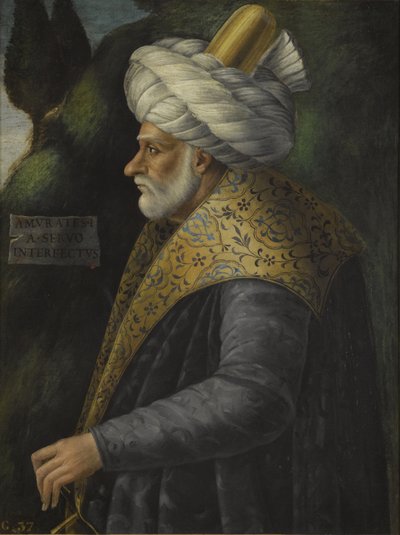 Ritratto del sultano Murad I 1326-1389, XVII secolo da Unbekannt