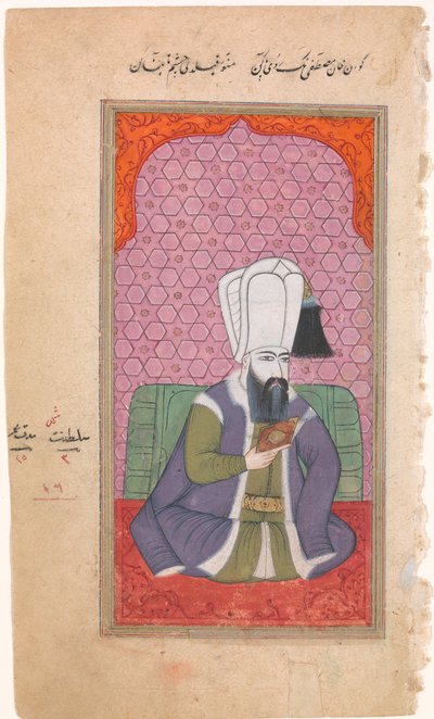 Ritratto del Sultano Mustafa I da Unbekannt