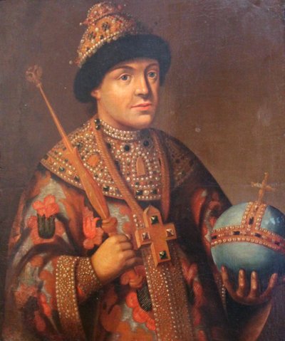 Ritratto dello Zar Feodor Alexeyevich, prima metà del XIX secolo da Unbekannt
