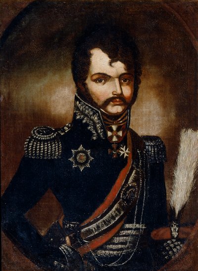 Ritratto di Vasily Orlov-Denisov 1775-1843 da Unbekannt