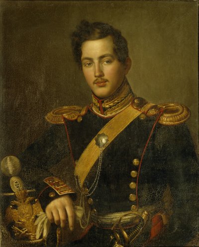 Ritratto di Vasily Vasilyevich Zagryazhsky, anni 1840 da Unbekannt