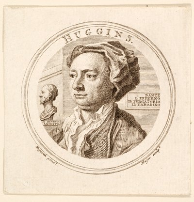 Ritratto di William Huggins, pub. 1760 da Unbekannt