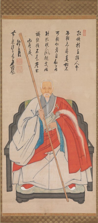 Ritratto di Yinyuan Longqi Ingen Ryuki da Unbekannt