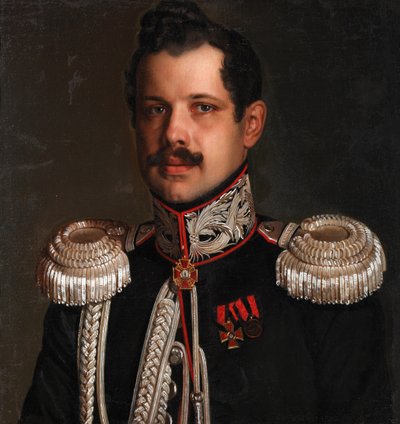 Ritratto di Yuri Ignatievich Poznansky 1801-1878, c. 1830 da Unbekannt