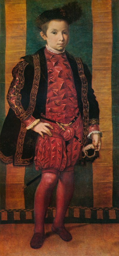 Ritratto di un ragazzo, c1545 da Unbekannt