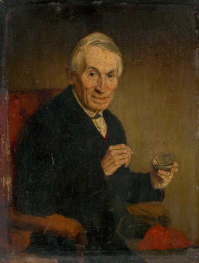 Ritratto di un Gentiluomo con Scatola di Tabacco da Unbekannt