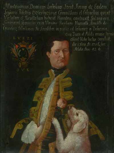 Ritratto di Ladislav Szent Iványi da Svätý Ján da Unbekannt