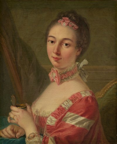 Ritratto di una signora, XVIII secolo da Unbekannt