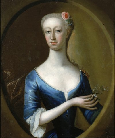 Ritratto di una Signora, ca. 1740 da Unbekannt