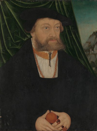 Ritratto di un uomo, 1537 da Unbekannt