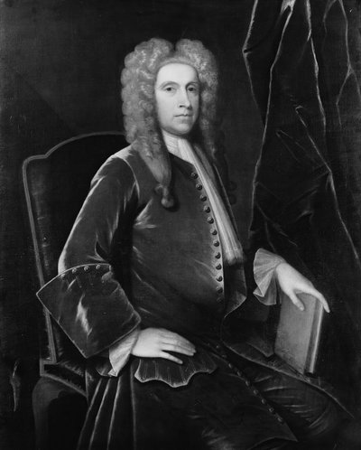 Ritratto di un uomo, ca. 1720-30 da Unbekannt