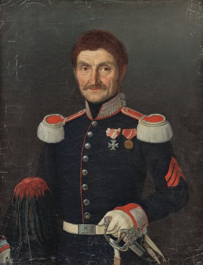 Ritratto di un uomo in uniforme da Unbekannt