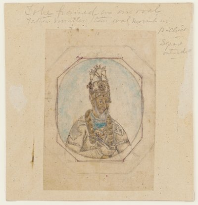 Ritratto di un sovrano Mughal da Unbekannt