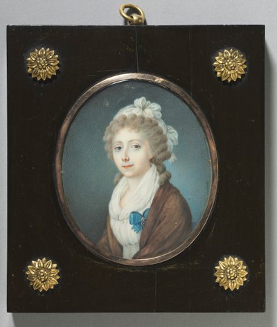 Ritratto di una nobildonna, c. 1795 da Unbekannt