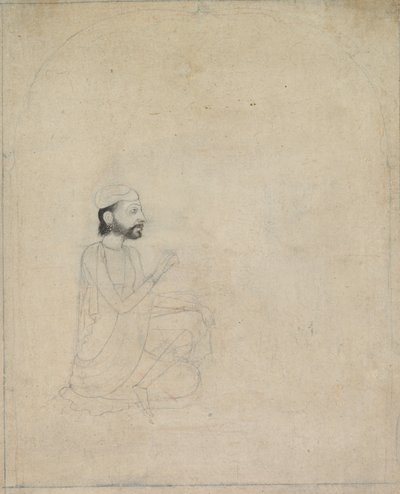 Ritratto di un uomo seduto, c. 1830-1850 da Unbekannt